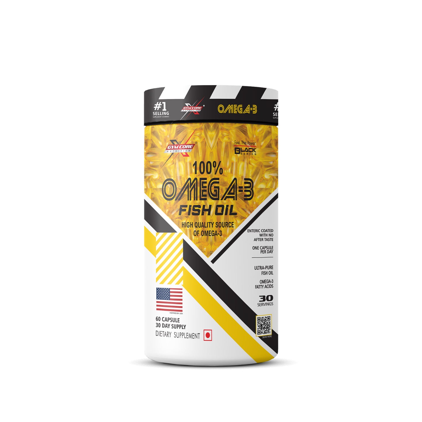 GYM CORE NUTRITION 100% Omega Fish Oil